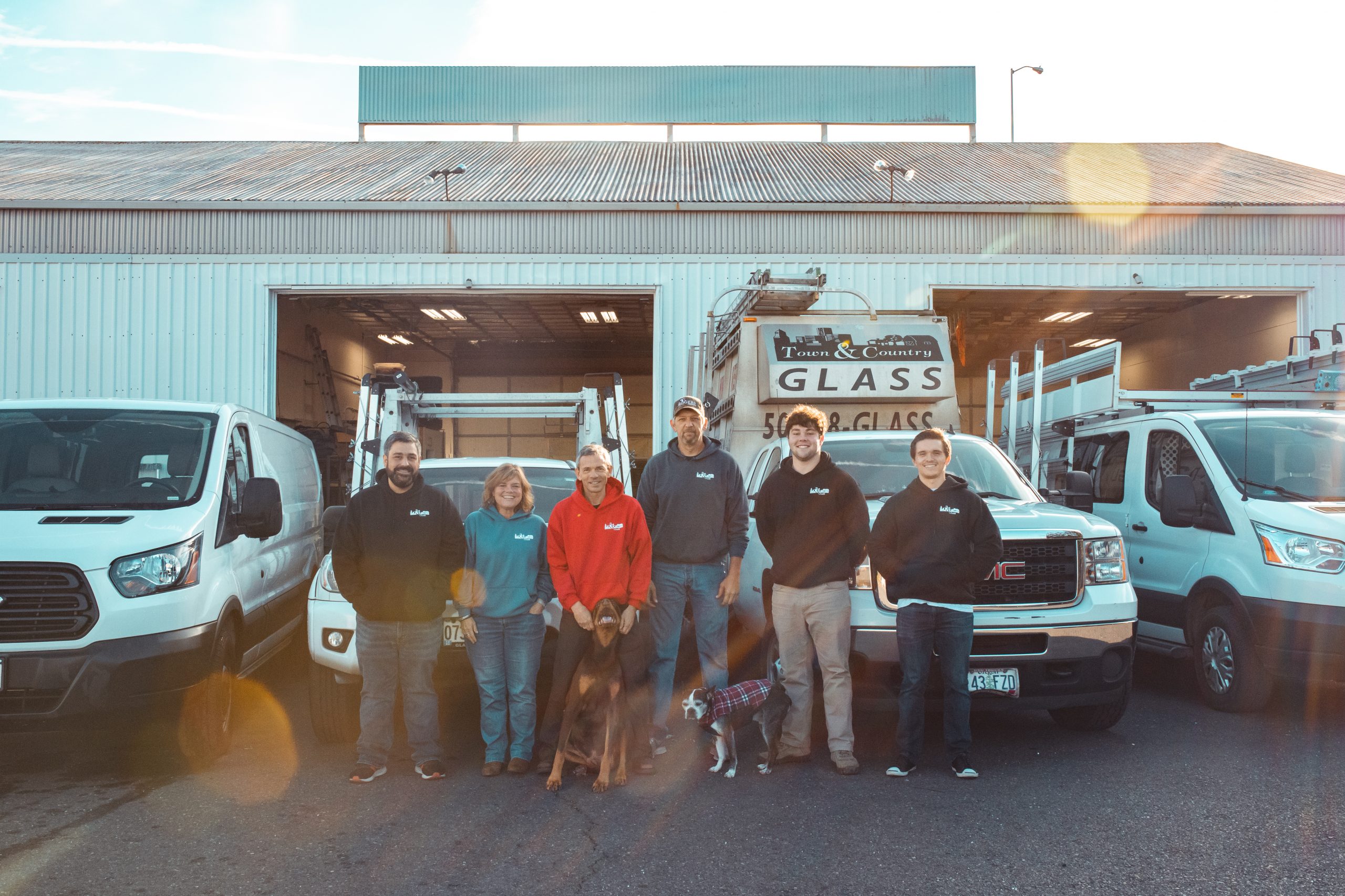 Our window repair team