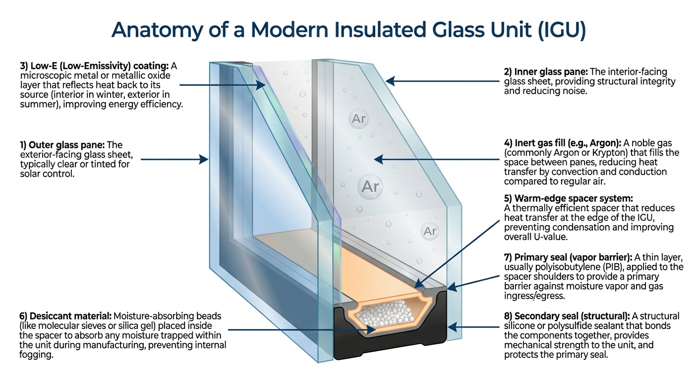 Anatomy of a Modern Insulated Glass Unit (IGU)